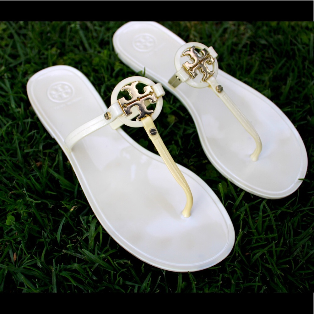 Tory Burch Mini Miller Jelly Flat Sandals